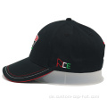 Customized Black Sandwich Baseballkappe